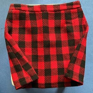 Plaid skirt